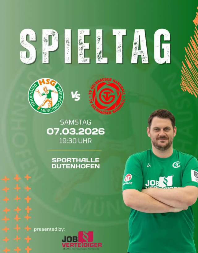 U23: Derbytime – HSG empfängt TV Gelnhausen!