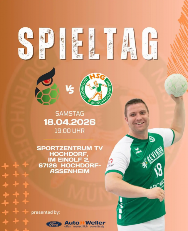 U23: Gegen HLZ Friesenheim-Hochdorf zurück in die Erfolgsspur?!