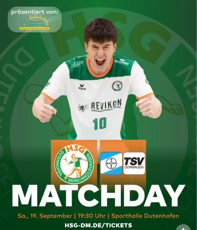 U23: Den Bock umstoßen – Samstag in eigener Halle gegen Dormagen!